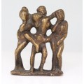 RAR: figurine erotice Kama Sutra. bronz. secolul XIX. India 